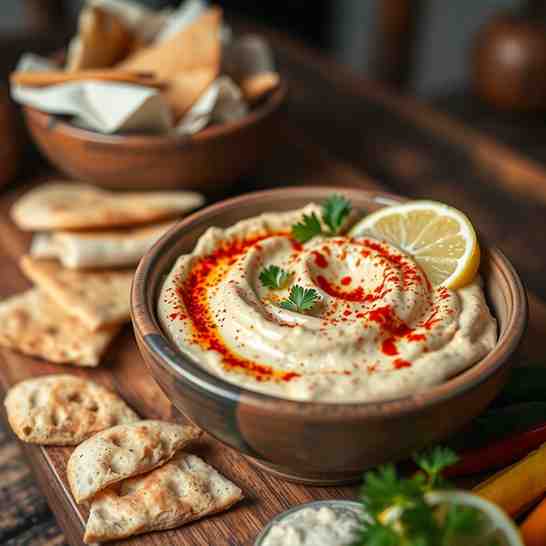 Egyptian Baba Ganoush - A Top Smoky Eggplant Dip for Salads & Sides